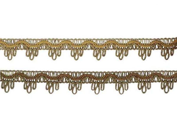 Brokatborten, Brokat Borte, Posamentenborte, Zierborten, Bastelartikel