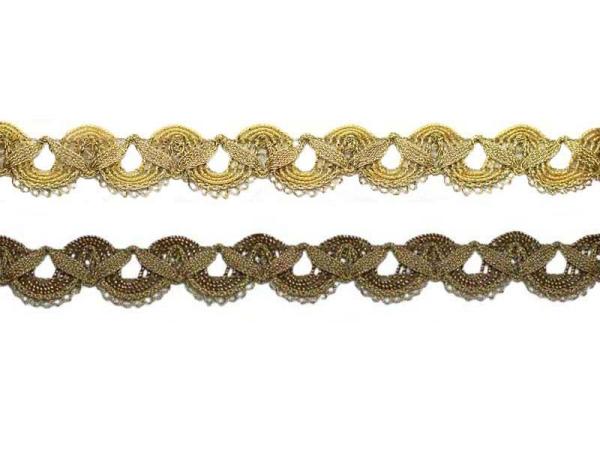 Brokatborten, Brokat Borte, Posamentenborte, Zierborten, Bastelartikel