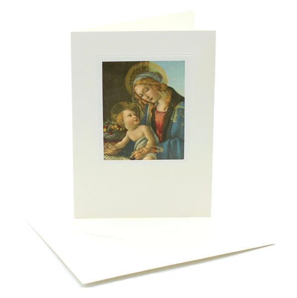 Klappkarten, Seidenbild Motiv Klappkarte, Seidenbild Grusskarte, Passepartout Seidenbild Grußkarte, Grusskarten, Doppelkarte, Vintage Weihnachtskarten, Passepartout Faltkarte, Seidenbildkarte, Seidenbild Grusskarten-Set