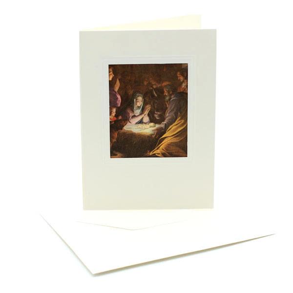 Klappkarten, Weihnachts Grusskarte, Seidenbild Motiv Klappkarte, Seidenbild Grusskarte, nostalgische Grußkarte, Grusskarten, Doppelkarte, Vintage Weihnachtskarten, Faltkarte, Seidenbildkarte, Seidenbild Grusskarten-Set