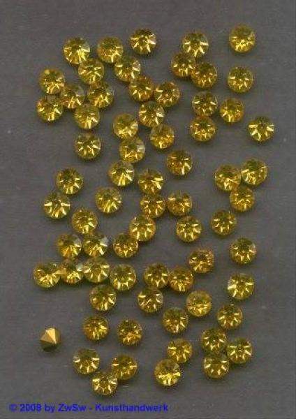 Strasssteine, Swarovski® Kristall, Chaton, zum Einfassen, zum Einkleben, Glassteine, Strass-Steine, Schmucksteine, Bastelsteine