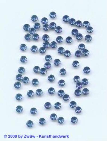 Strasssteine, Swarovski® Kristall, Chaton, zum Einfassen, zum Einkleben, Glassteine, Strass-Steine, Schmucksteine, Bastelsteine