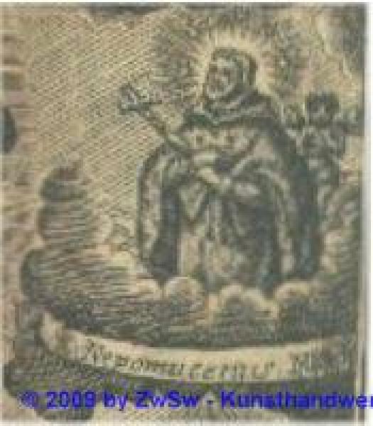 Heiligenbildchen Nepomuk