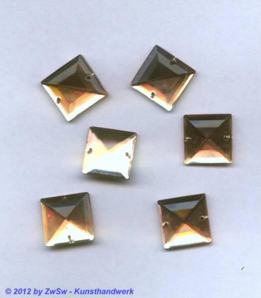 Aufnähsteine, Strasssteine Quadrat, Annähsteine, Strass Ziersteine, Glitzersteine, Schmucksteine, Dekosteine, Bastelsteine, Bastelzubehör