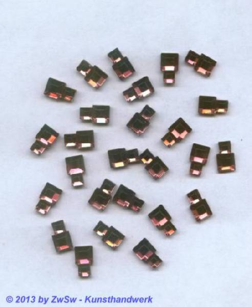 Strassteine Quadrat, Strass-Ziersteine, Strasssteine zum Aufkleben, Strass-Steine, Glitzersteine, Schmuckstein, Glassteine, Bastelsteine