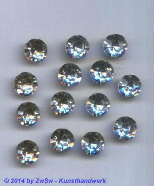 Strasssteine, Chaton Strass-Steine zum Fassen, Glitzersteine, Schmucksteine, Bastelsteine