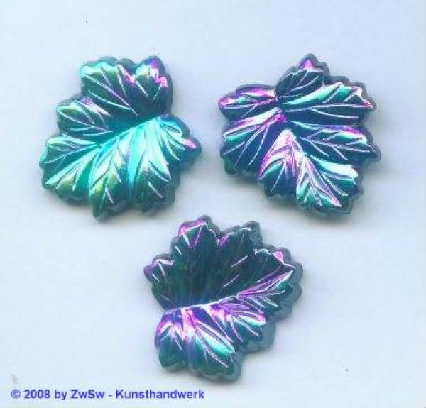Strasssteine, Blattform, Strass Glittersteine, Strass-Steine, Glassteine, Schmucksteine, Bastelsteine