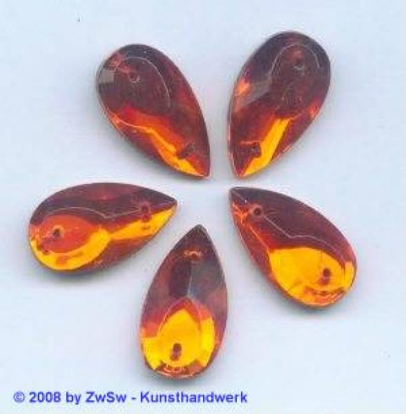 Aufnähsteine / Strasssteine Tropfen, Strass-Steine zum Aufnähen, Glitzersteine, Schmucksteine, Glassteine, Bastelsteine, Bastelzubehör