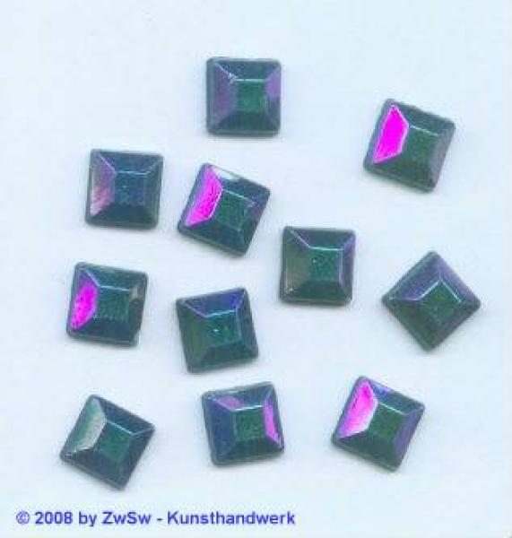 Strasssteine, Quadratische Glas Kristallsteine, Schmucksteine, Glas Glitzersteine, Bunt Strass-Steine Bastelsteine, Schmucksteine, Basteln, Dekorieren