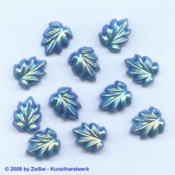 Strasssteine, Blattform, Strass Glittersteine, Strass-Steine, Glassteine, Schmucksteine, Bastelsteine