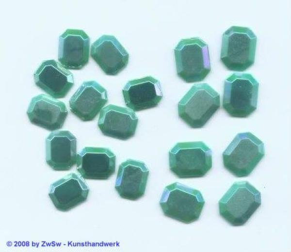 Strasssteine, Rechteck, Zierstein zum Kleben, Glassteine, Schmucksteine, Glitzersteine, Bastelsteine, Bastelzubehör