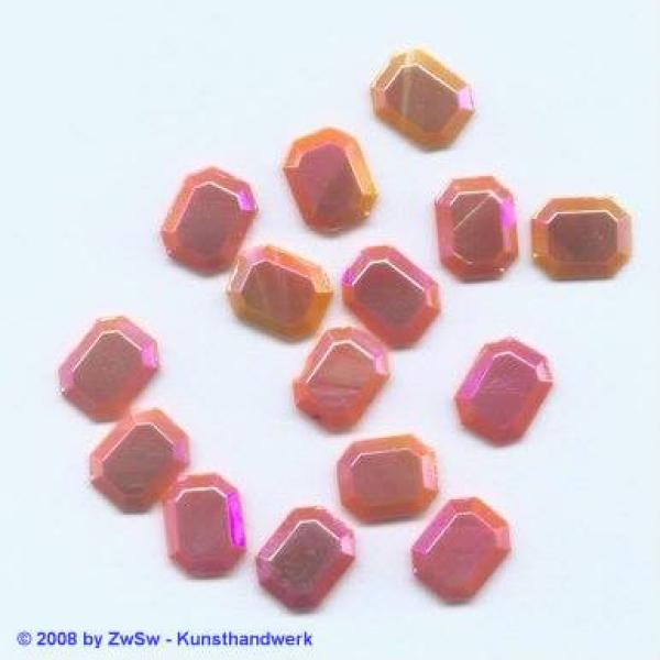 Strasssteine, Rechteck, Zierstein zum Kleben, Glassteine, Schmucksteine, Glitzersteine, Bastelsteine, Bastelzubehör