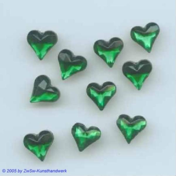 Strasssteine Herzen, Strasssteine zum Kleben, Glassteine, Schmucksteine, Glitzersteine, Bastelstrasssteine