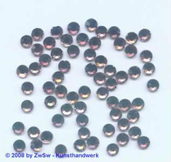 Strasssteine, Strass-Steine, Hot Fix, zartrosa/irisierend, Glitzersteine, Schmucksteine, Bastelsteine