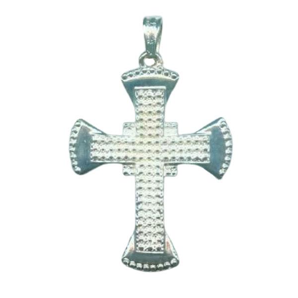 Metallzierteil Kreuz