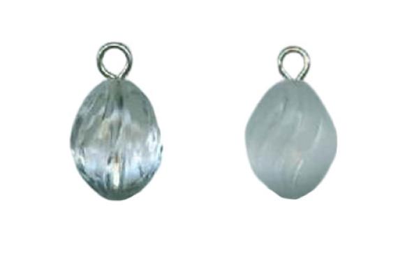 Gekettelte Perlen Oval, Acryl Anhänger, Schmuckherstellung, Bastelzubehör, Bastelartikel