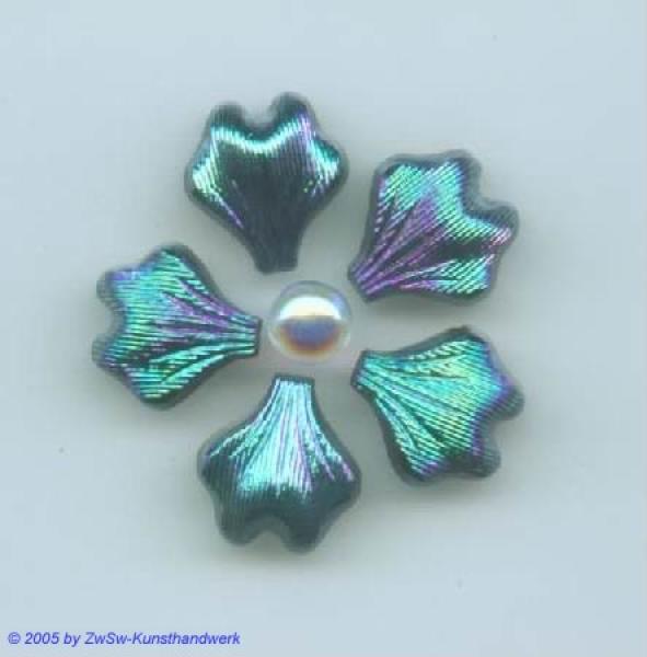 Strasssteine, Blattform, Strass Glittersteine, Strass-Steine, Glassteine, Schmucksteine, Bastelsteine