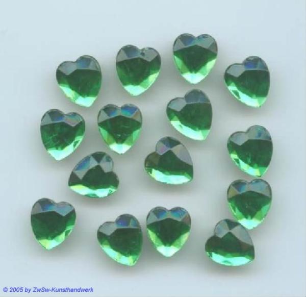 Strasssteine Herzen, Strasssteine zum Kleben, Glassteine, Schmucksteine, Glitzersteine, Bastelstrasssteine