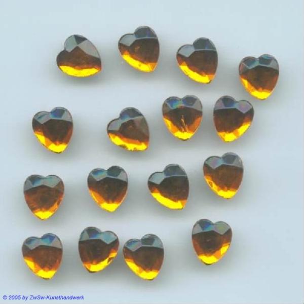 Strasssteine Herzen, Strasssteine zum Kleben, Glassteine, Schmucksteine, Glitzersteine, Bastelstrasssteine