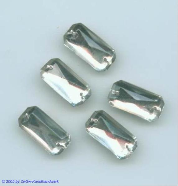 Aufnähsteine, Strasssteine Rechteck, Annähsteine, Strass Ziersteine, Glitzersteine, Schmucksteine, Dekosteine, Bastelsteine, Bastelzubehör