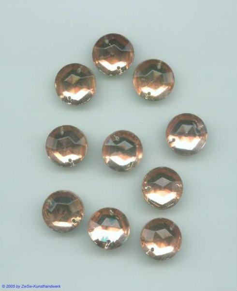 Strasssteine Rund, Aufnähsteine, Strass-Steine zum Nähen, Aufnähsteine, Glassteine, Glitzersteine, Schmucksteine, Bastelsteine