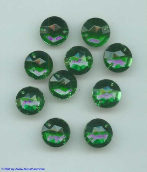 Strasssteine Rund, Strass-Steine zum Nähen, Aufnähsteine, Glassteine, Glitzersteine, Schmucksteine, Bastelsteine