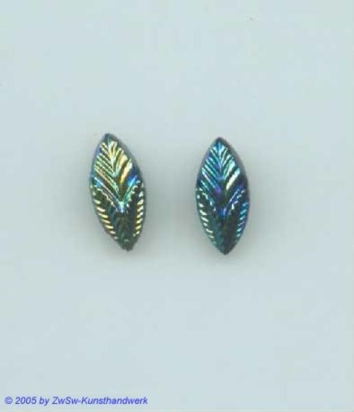 Strasssteine, Blattform, Strass Glittersteine, Strass-Steine, Glassteine, Schmucksteine, Bastelsteine