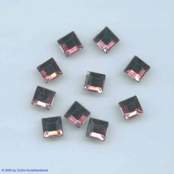 Strasssteine, Quadratische Glas Kristallsteine, Schmucksteine, Glas Glitzersteine, Bunt Strass-Steine Bastelsteine, Schmucksteine, Basteln, Dekorieren
