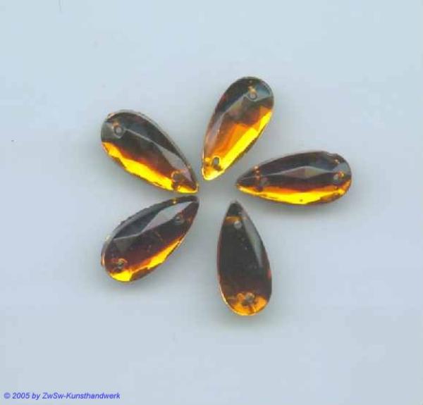 Aufnähsteine / Strasssteine Tropfen, Strass-Steine zum Aufnähen, Glitzersteine, Schmucksteine, Glassteine, Bastelsteine, Bastelzubehör