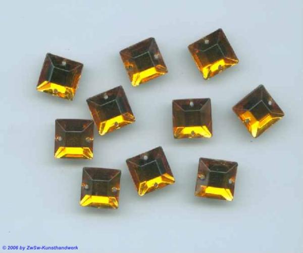 Strasssteine Quadrat, Strasssteine zum Aufnähen, Glassteine, Glitzersteine, Schmucksteine, Bastelsteine