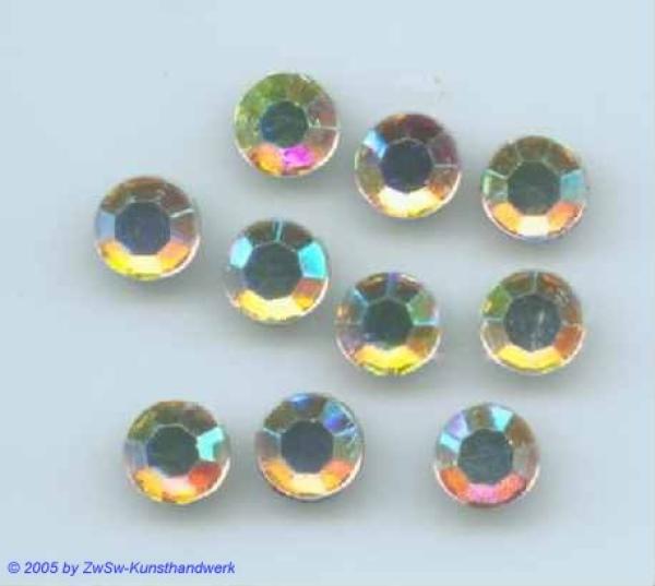 Strasssteine rund, Strass-Steine, Glassteine, Schmucksteine, Klebesteine, Glitzersteine,  Bastelsteine