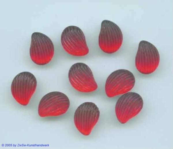 Strasssteine, Strass-Stein "Muschel" Glasstein, Schmuckstein, Glitzerstein, Bastelsteine