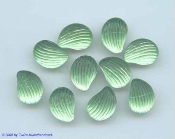 Strasssteine, Strass-Stein "Muschel" Glasstein, Schmuckstein, Glitzerstein, Bastelsteine