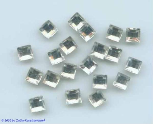 Strasssteine, Quadratische Glas Kristallsteine, Schmucksteine, Glas Glitzersteine, Bunt Strass-Steine Bastelsteine, Schmucksteine, Basteln, Dekorieren