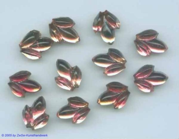 Strasssteine, Lilienform, Strass Glittersteine, Strass-Steine, Glassteine, Schmucksteine, Bastelsteine