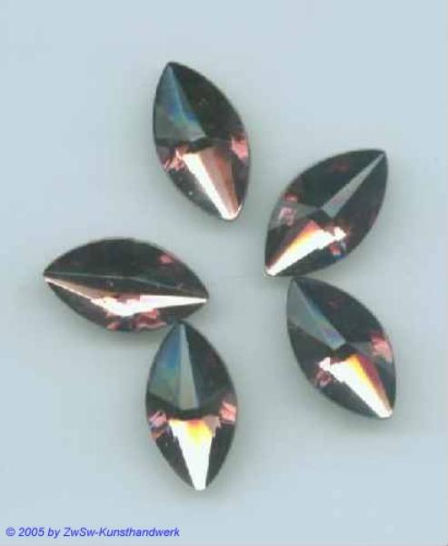 Strasssteine Navette, Schmucksteine, Nicht Selbstklebend Glitzersteine, Spitzovale Glassteine, Bastelsteine zum Kleben, Deko Glassteine