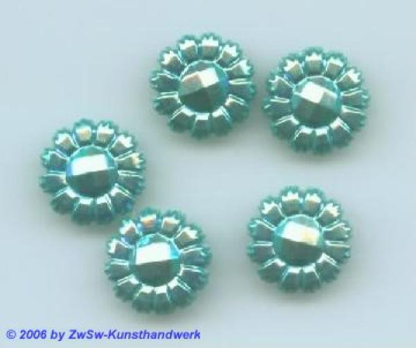 Strasssteine, Blütenform, Strass Glittersteine, Strass-Steine, Glassteine, Schmucksteine, Bastelsteine