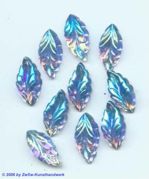 Strasssteine, Blattform, Strass Glittersteine, Strass-Steine, Glassteine, Schmucksteine, Bastelsteine