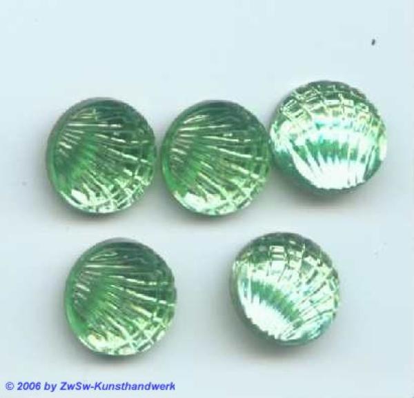 Strasssteine, Strass-Stein Jakobsmuschel, Glasstein, Schmucksteine, Ziersteine, Glitzerstein, Bastelsteine