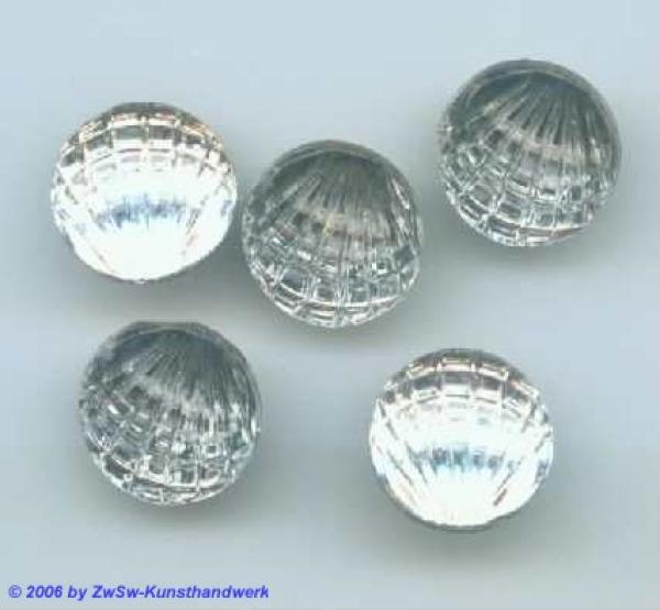 Strasssteine, Strass-Stein Jakobsmuschel, Glasstein, Schmucksteine, Ziersteine, Glitzerstein, Bastelsteine