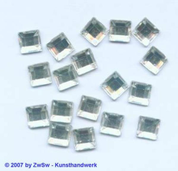 Strasssteine, Quadratische Glas Kristallsteine, Schmucksteine, Glas Glitzersteine, Bunt Strass-Steine Bastelsteine, Schmucksteine, Basteln, Dekorieren