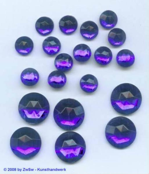 Strasssteine Rund, Kristall, Glassteine, Schmucksteine, Strass Steine zum Kleben, Bastelsteine, Deko Glassteine, Ziersteine