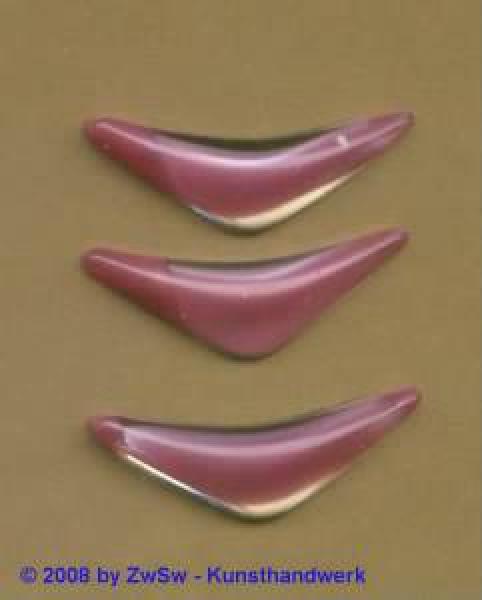 Strassteine, Dreieck geschwungen, Strass-Ziersteine, Strasssteine zum Aufkleben, Strass-Steine, Glitzersteine, Schmuckstein, Glassteine, Bastelsteine