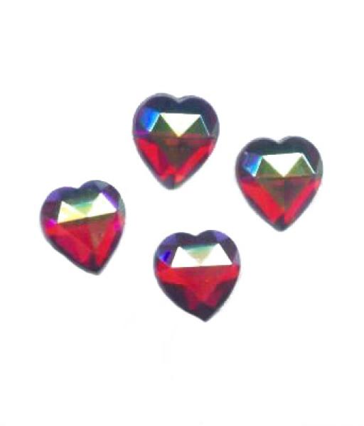 Strasssteine Herzen, Strasssteine zum Kleben, Glassteine, Schmucksteine, Glitzersteine, Bastelstrasssteine