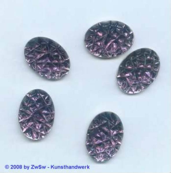 Strasssteine, Oval mit Prägung, Glassteine, Schmucksteine, Glitzersteine, Bastelsteine