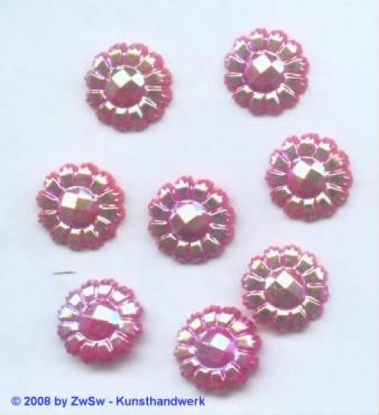 Strasssteine, Blütenform, Strass Glittersteine, Strass-Steine, Glassteine, Schmucksteine, Bastelsteine