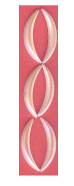 Strassteine Gebogen, Strass-Ziersteine, Strasssteine zum Aufkleben, Strass-Steine, Glitzersteine, Schmuckstein, Glassteine, Bastelsteine