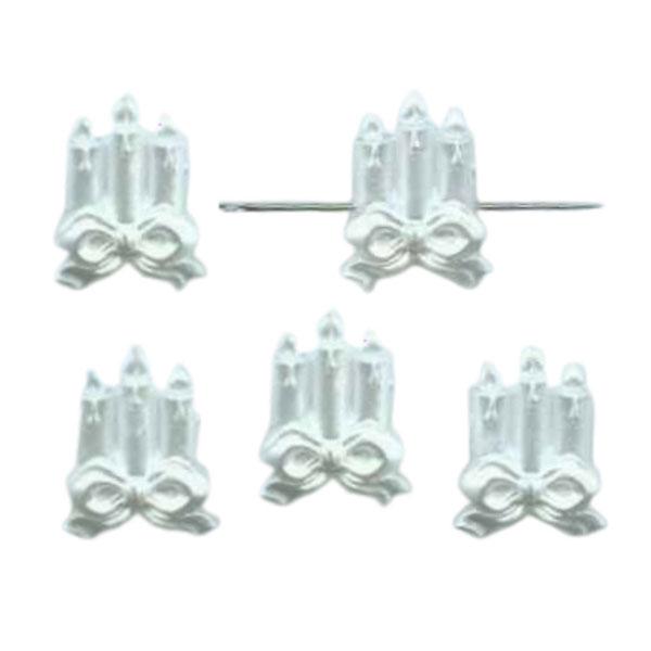 Streuteile, Kerzen, Streudeko, floristische Dekorationen, Tischdeko, Aufnähteile, Bastelartikel