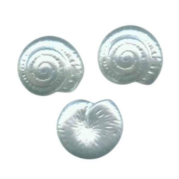 Acrylwachsperlen Schneck