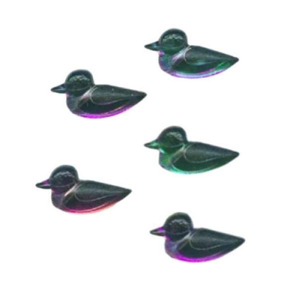 Aufnähteile, Streuteile, Enten, Streudeko, Dekoanhänger, Jahreszeiten, Floristik Zubehör, Bastelartikel